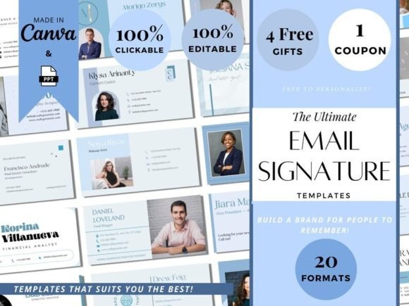 Download Email Signature Template, Realtor, Click - Sign Collection
