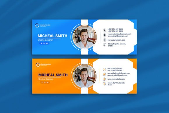 Download Business Email Signature Template - Sign Collection