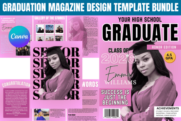 Download Graduation Magazine Design Template - Sign Collection