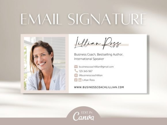 Download Custom Business Email Signature Template - Sign Collection