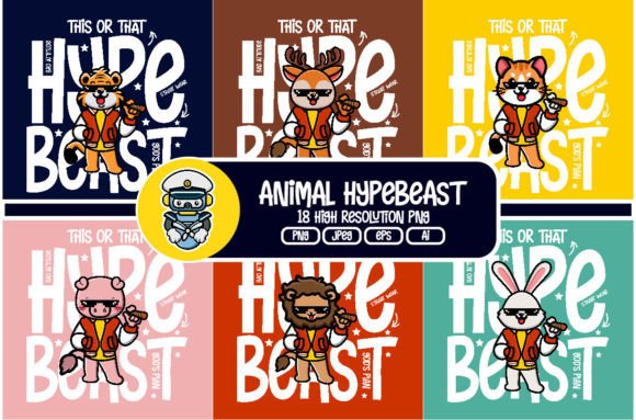 Download Animal Hypebeast T-Shirt Design - Sign Collection