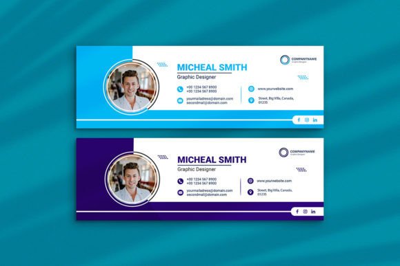 Download Business Email Signature Template - Sign Collection