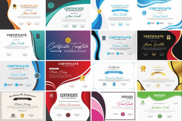 Download Realistic Luxury Certificate Design - Sign Collection