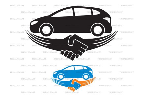 Download Car Deal with Hand Shake Sign - Sign Collection