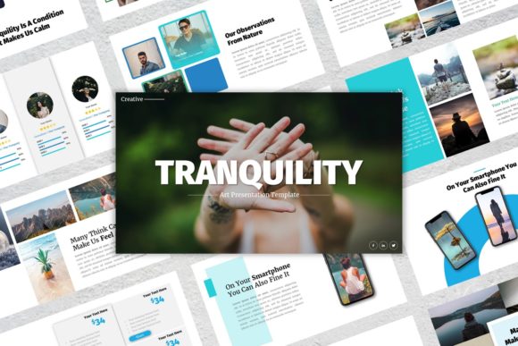 Download Presentation Templates - Tranquility - Presentation Collection
