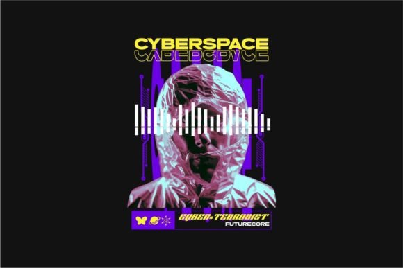 Download Cyberspace Futuristic Streetwear Design - Sign Collection