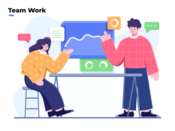 Download Business Team Discussion &amp; Presentation - Presentation Collection