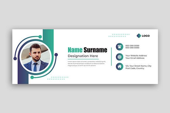 Download Business Email Signature Template Design - Sign Collection