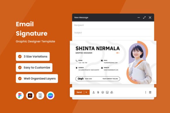 Download Graphic Designer - Email Signature Templ - Sign Collection