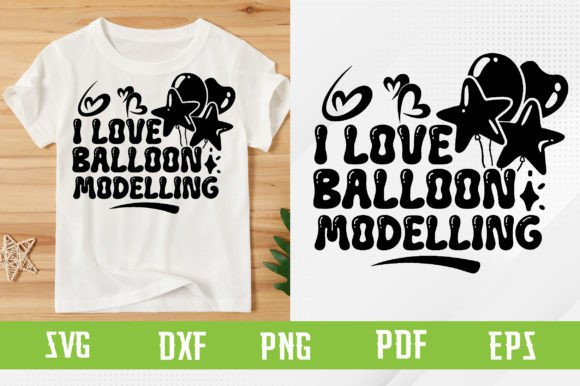 Download I Love Balloon Modelling Svg Design - Sign Collection
