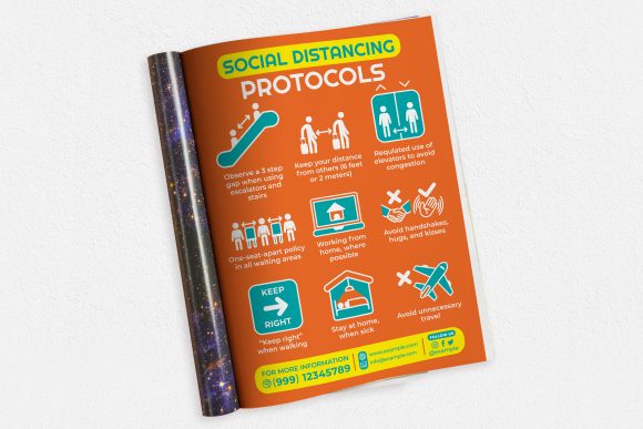 Download Social Distancing Protocols Ads Magazine - Distancing Collection