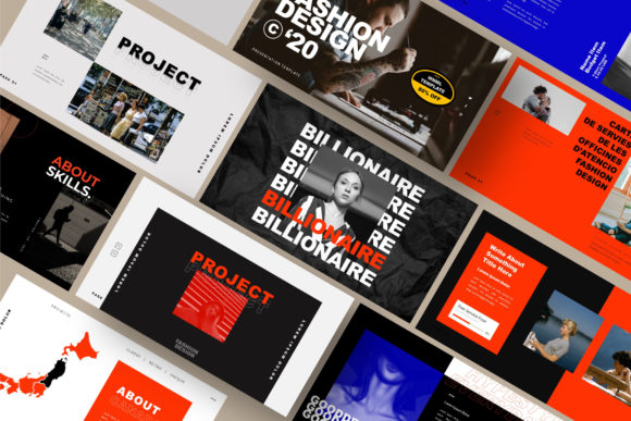 Download FASHION DESIGN Googleslide Template - Sign Collection