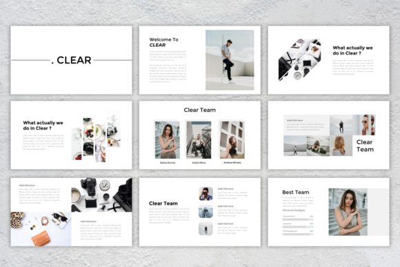 Download Presentation Templates - Clear - Presentation Collection