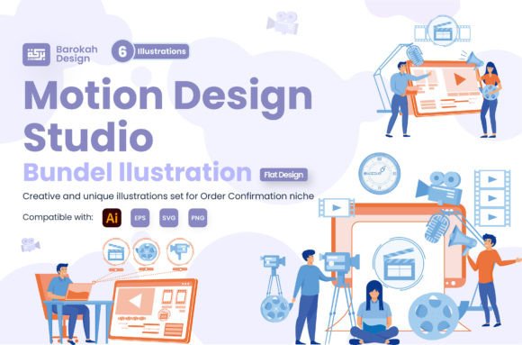 Download Illustration of Motion Design Studio - Sign Collection