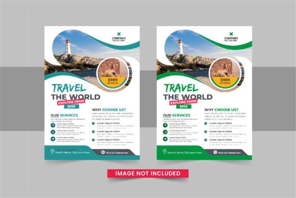 Download Travel Flyer or Poster Template Design - Sign Collection