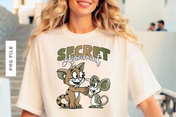 Download Secret Agreement T-shirt Design - Sign Collection