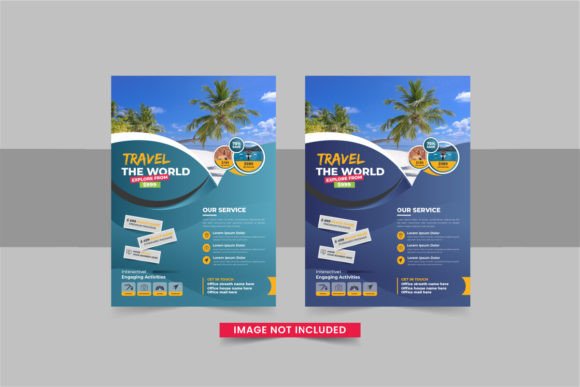 Download Travel Flyer or Poster Design Template - Sign Collection