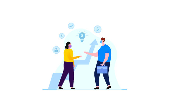 Download Business Deal Illustration Design - Sign Collection