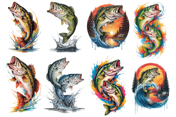 Download Largemouth Bass Fishing Tattoo Designs P - Sign Collection