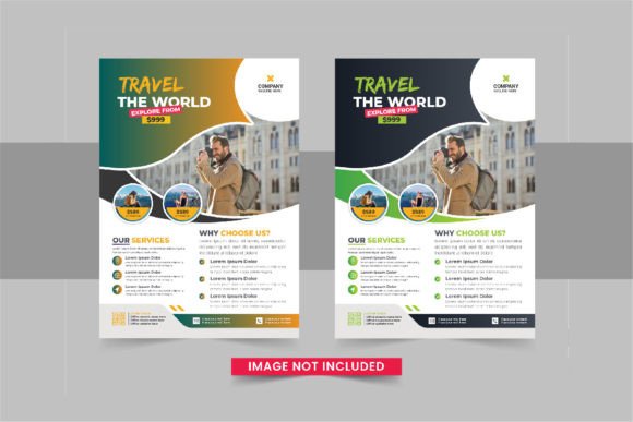 Download Travel Flyer or Poster Template Design - Sign Collection
