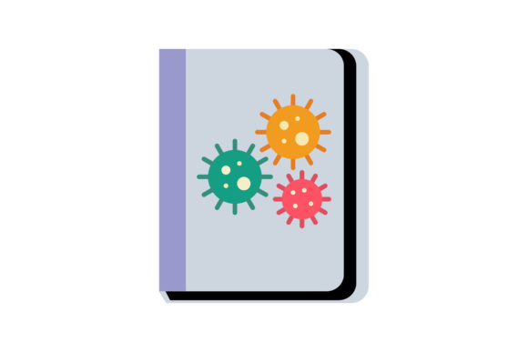 Download Book Icon Virus Design Creative Vector - Sign Collection