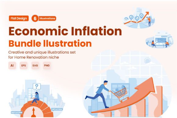 Download Economy Inflation Illustration Design - Sign Collection