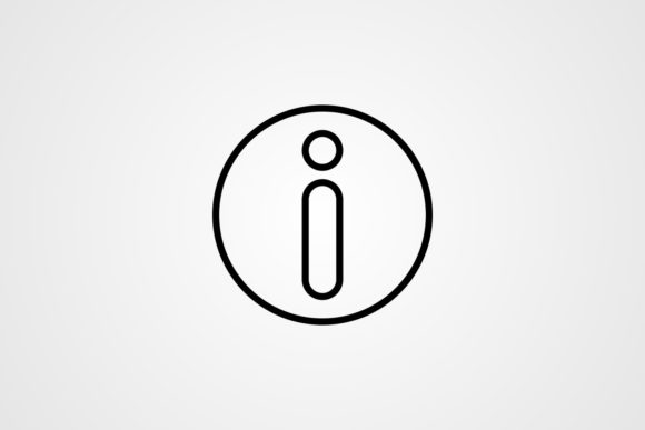 Download Vector Information Line Icon Design - Sign Collection