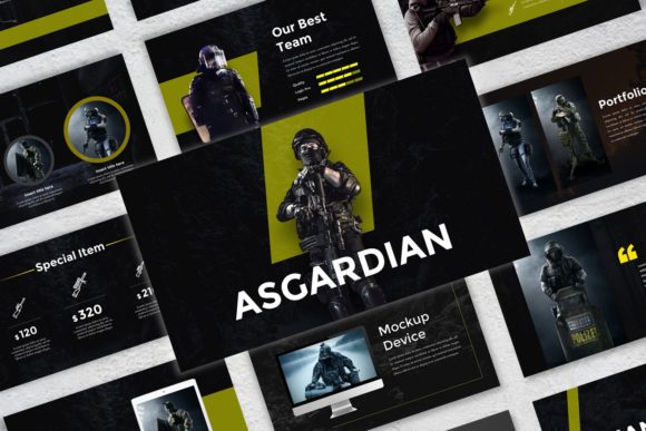 Download Presentation Templates - Asgardian - Presentation Collection